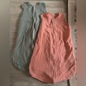 2 Pack Baby Sleep Sack 18-24 Months 100% Organic Cotton Muslin